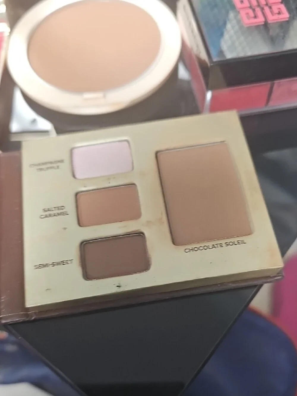 Givenchy, Valemtino , Dior, Givenchy  Pink Blush & Neutral Bronzer Duo Compact